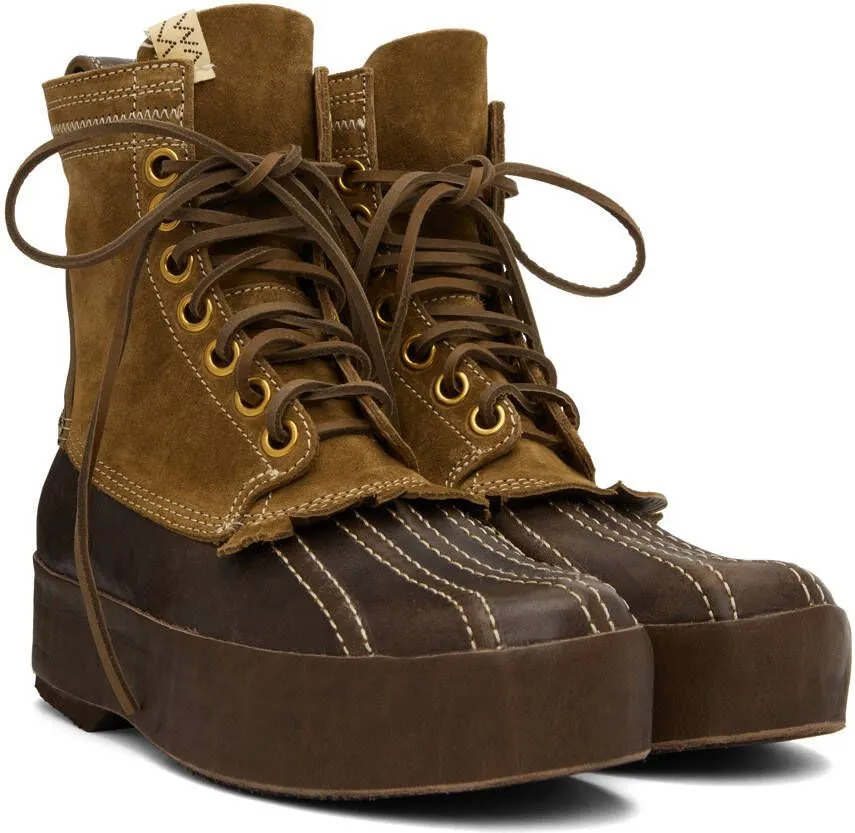 Visvim Brown Decoy Boots